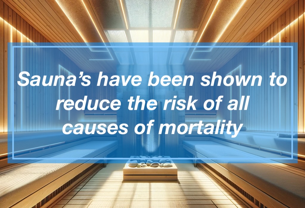 Saunas Reduce All Causes of mortality
